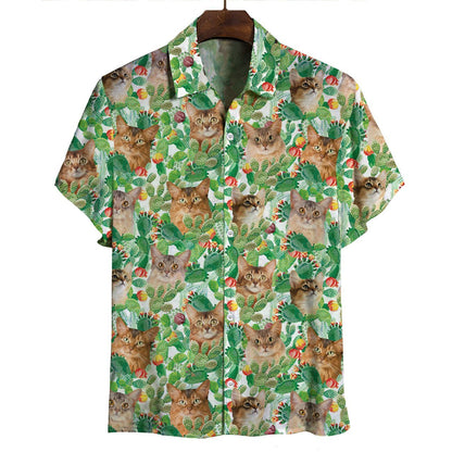 Somali Cat - Hawaiian Shirt