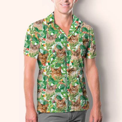 Somali Cat - Hawaiian Shirt