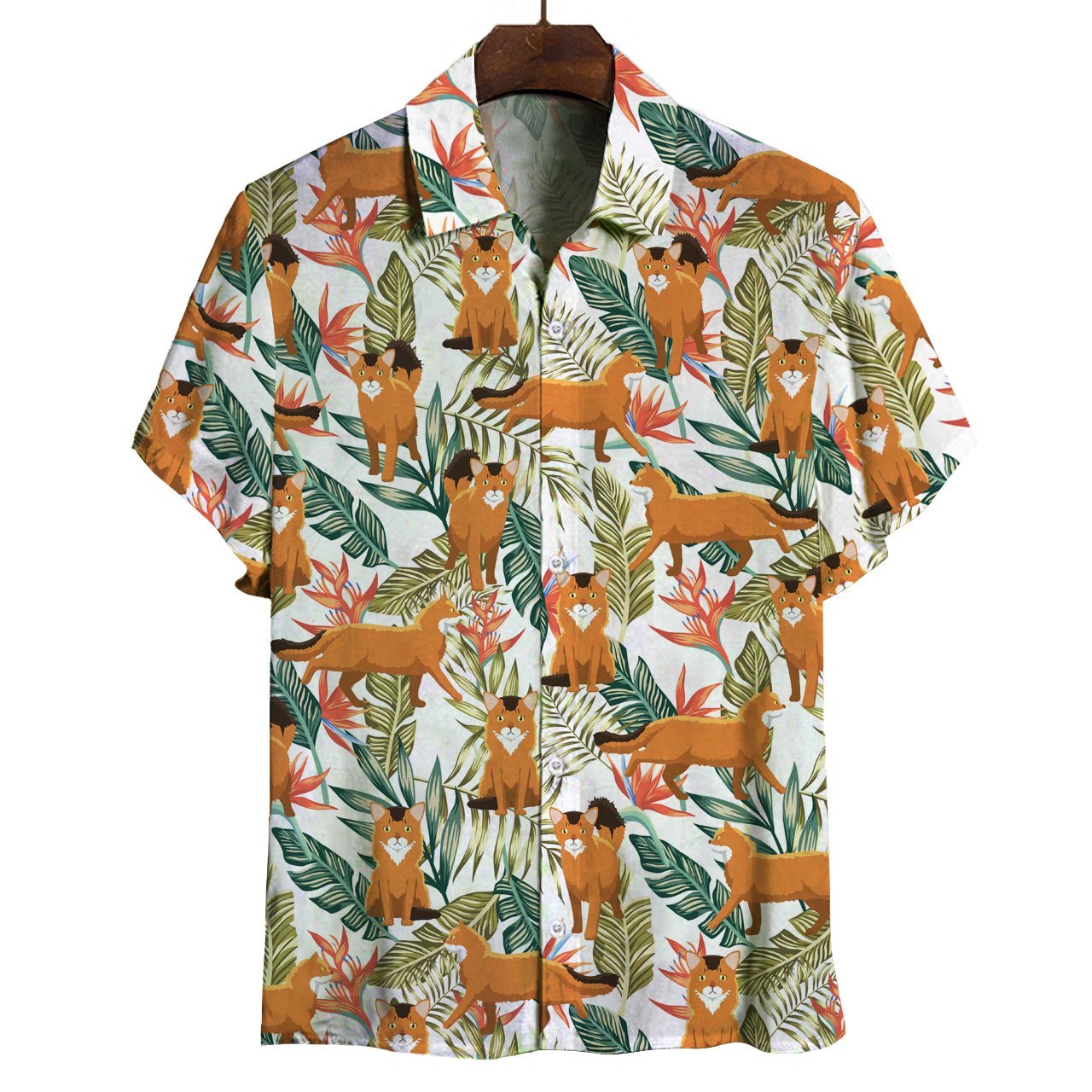 Somali Cat - Hawaiian Shirt
