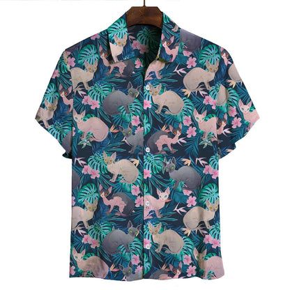 Sphynx Cat - Hawaiian Shirt