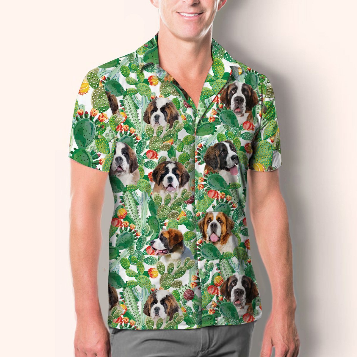 St Bernard - Hawaiian Shirt