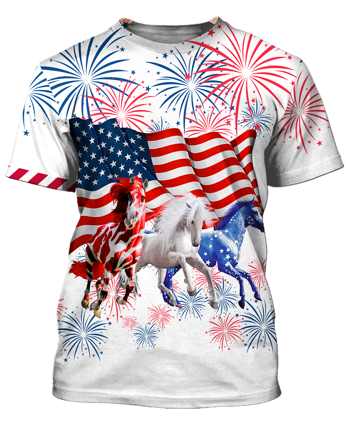 Americas Horses Hawaii Shirt Style 3 Hawaiian Shirt