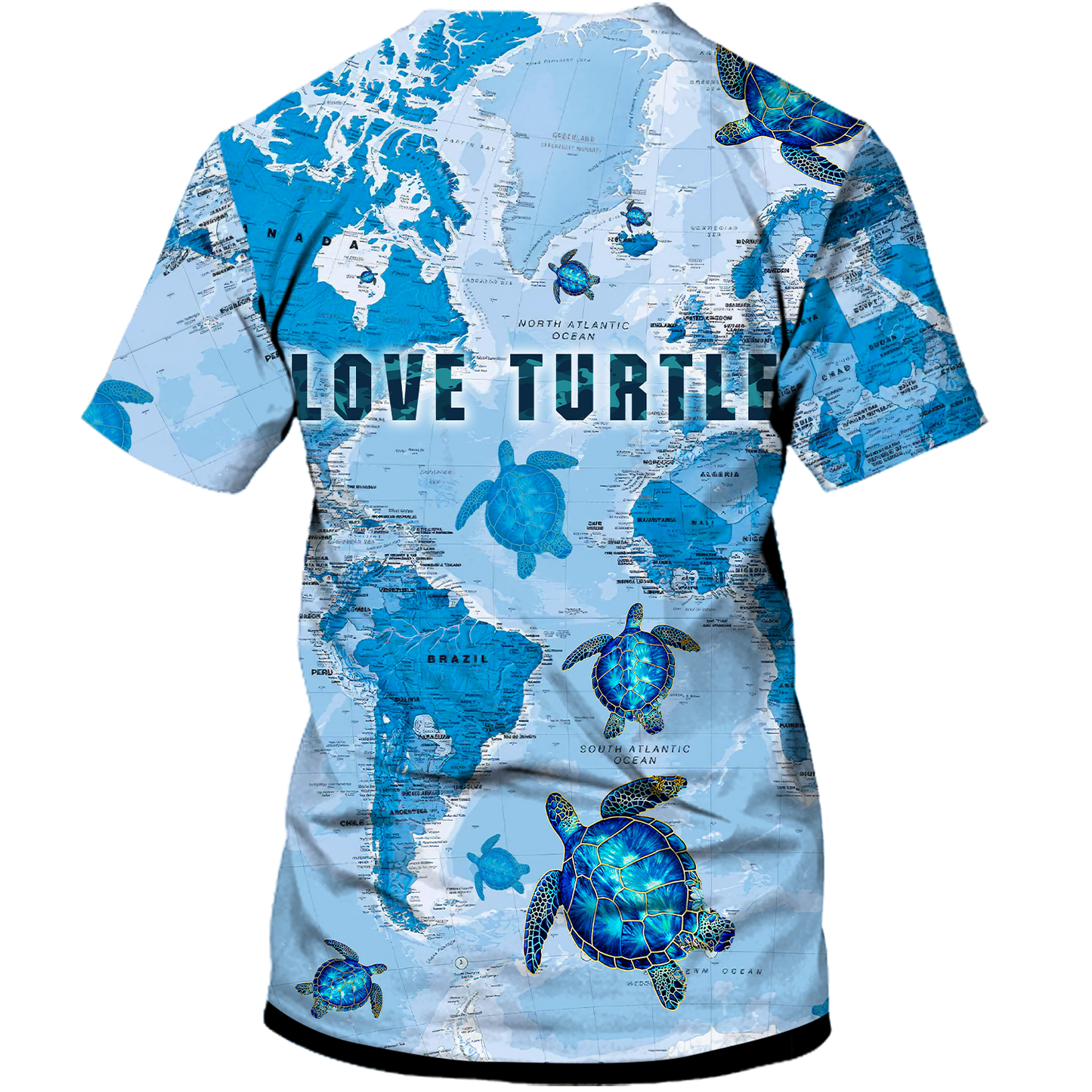 Beautiful Turtle 3D All Over Printed Shirts For Men And Women Hawaiian Shirt