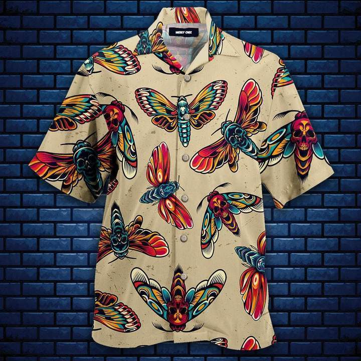 Amazing Butterfly Skull Hawaiian Shirt | For Men & Women | Adult | HW3208