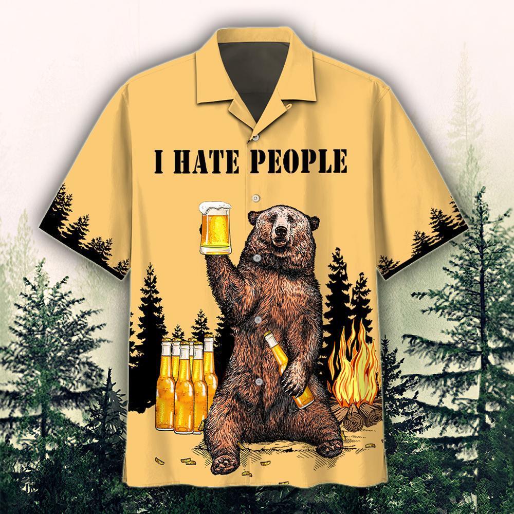 I Hate People Hawaiian Shirt
