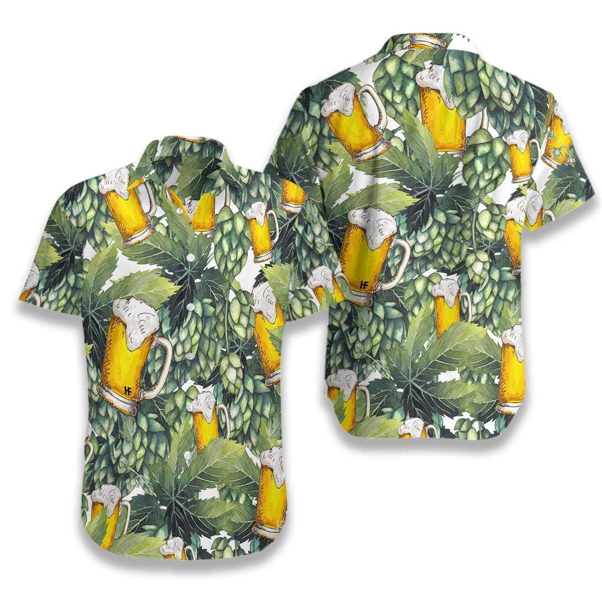 Beer Hops Craft Hawaiian Shirt