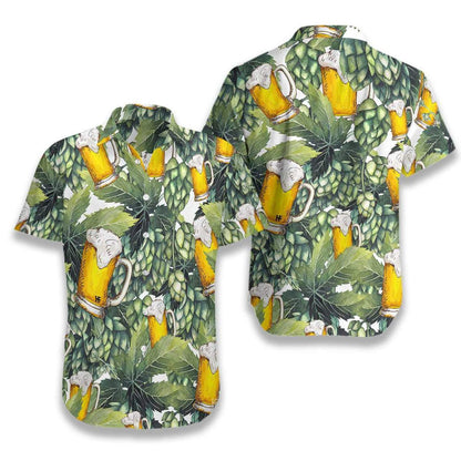 Beer Hops Craft Hawaiian Shirt