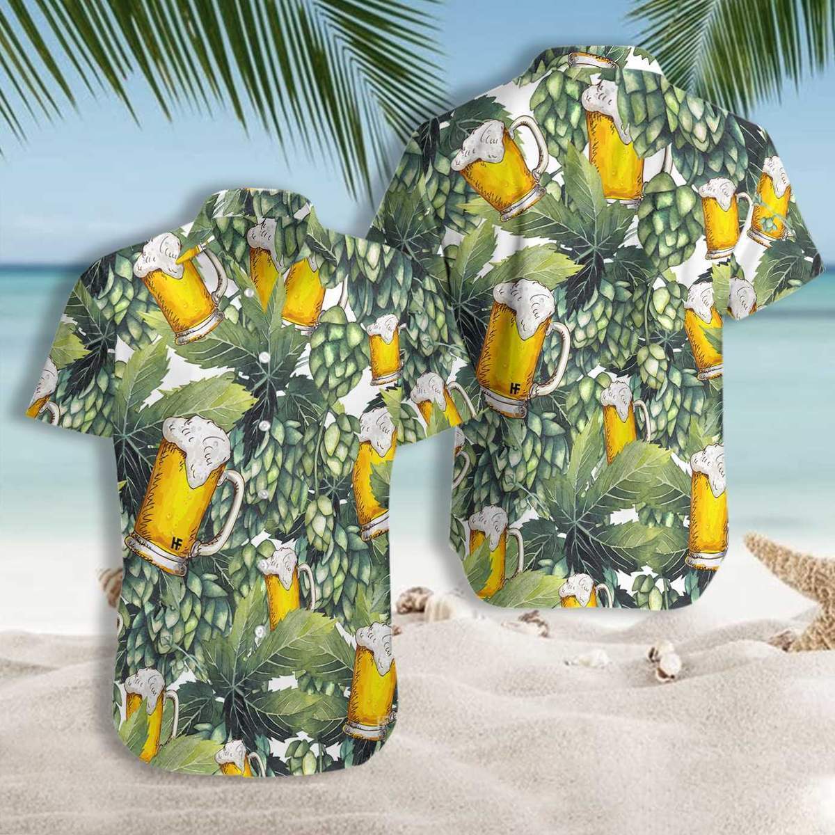 Beer Hops Craft Hawaiian Shirt