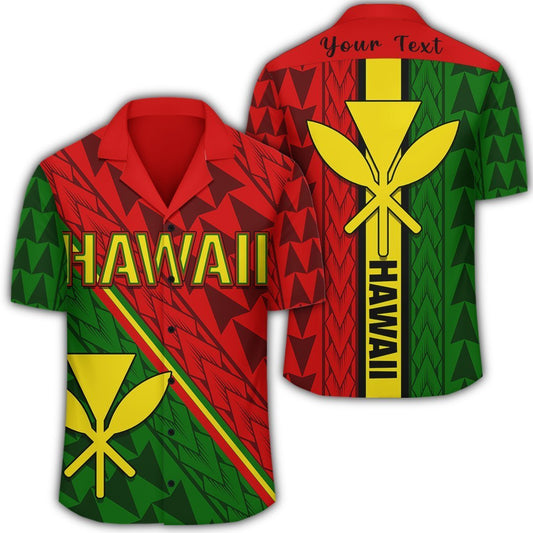 (Personalized) Kanaka Polynesian Hawaiian Shirt - Energetic