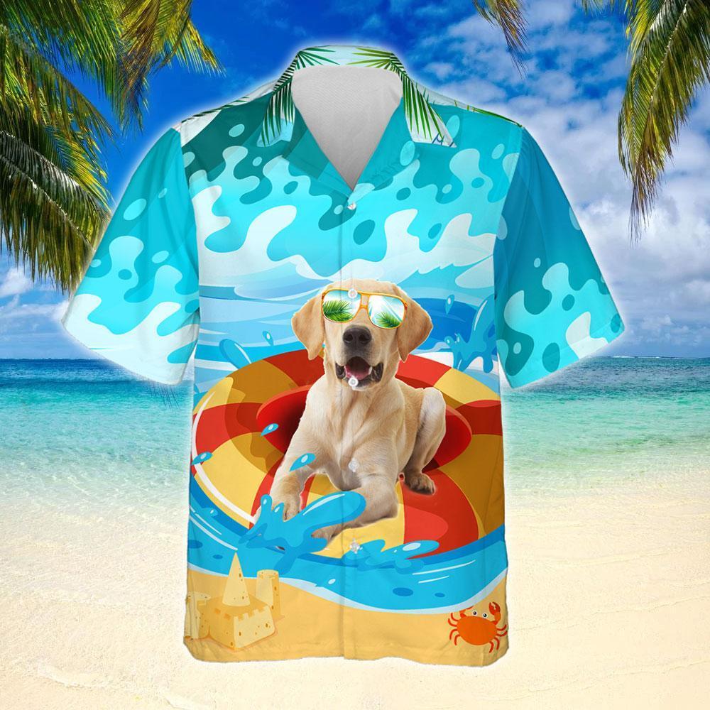 Yellow Labrador Retriever Hawaiian Shirt Anl110Hw