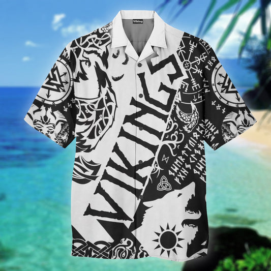 Viking Tattoo Hawaiian Shirt | For Men & Women | Adult | HW2844