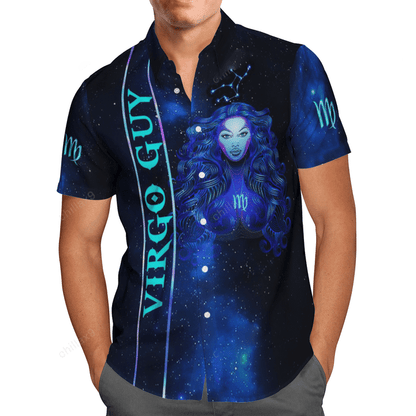 Virgo Guy The Legend Zodiac Hawaiian Aloha Shirt #H