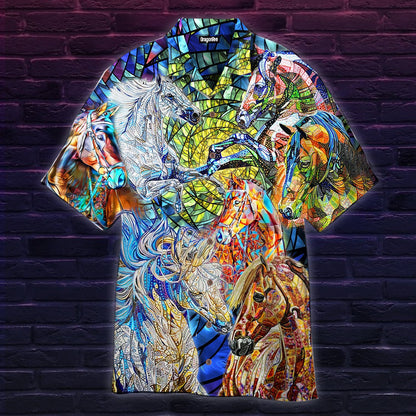 OragonTee Horse Hawaiian Shirt | For Men & Women | Adult | WT1031