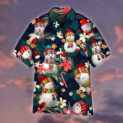 OragonTee Stay Cool Snowman In Christmas Day Hawaiian Shirt | For Men & Women | Adult | WT1541