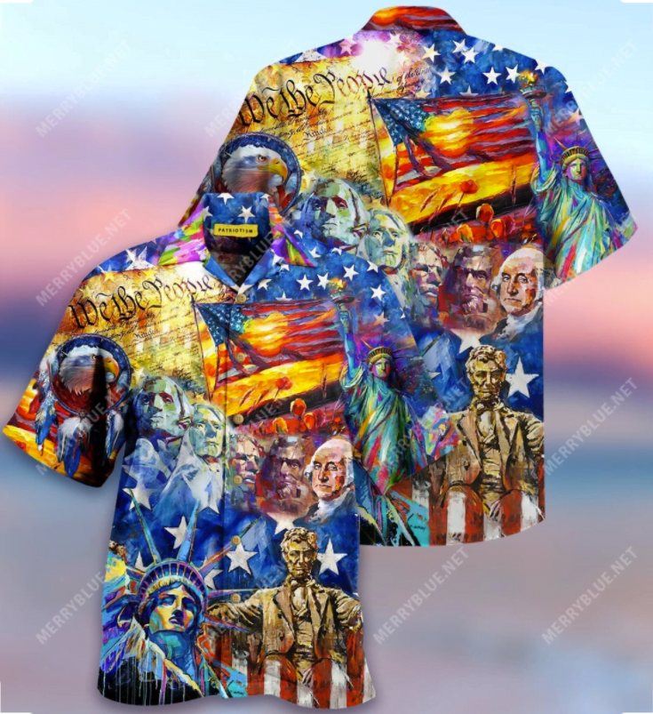 We the people hawaiian shirt