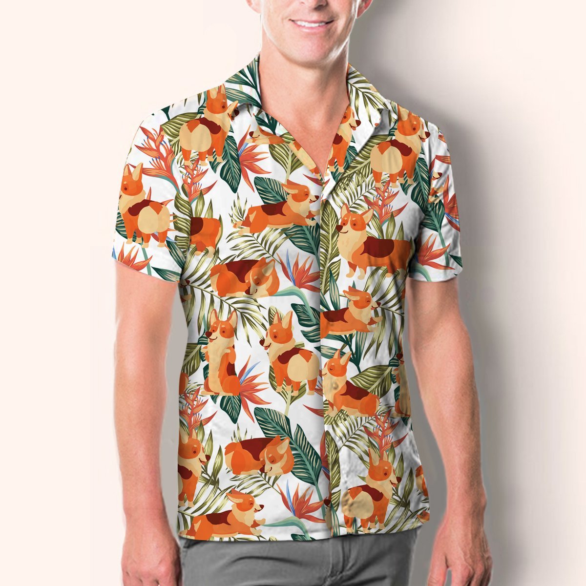 Welsh Corgi - Hawaiian Shirt