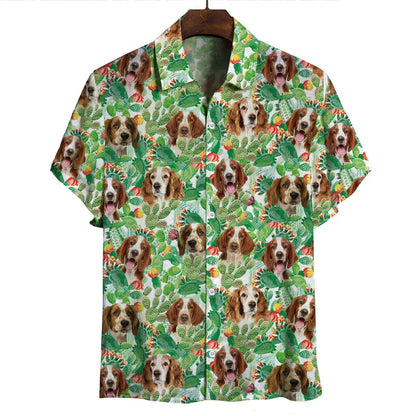 Welsh Springer Spaniel - Hawaiian Shirt