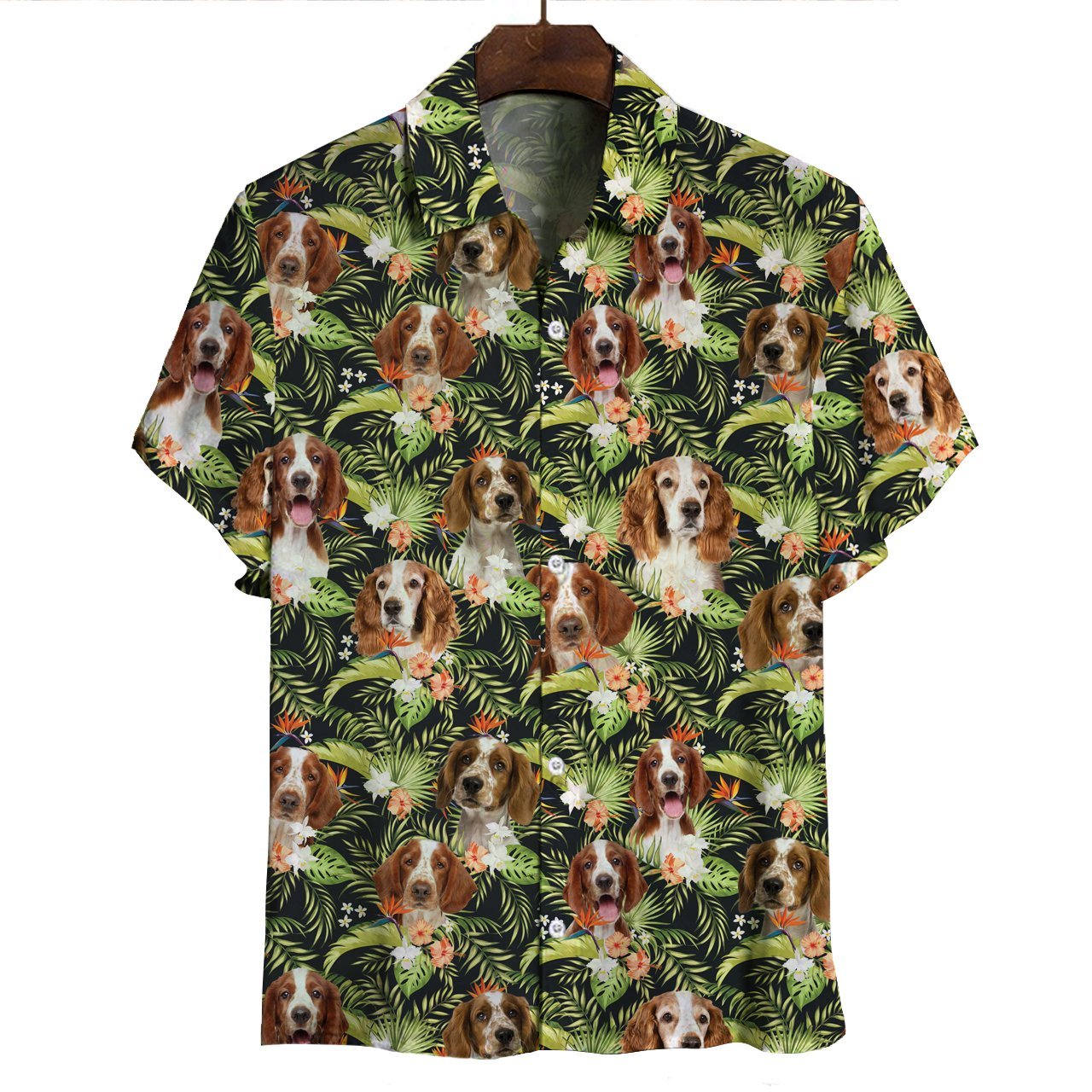 Welsh Springer Spaniel - Hawaiian Shirt