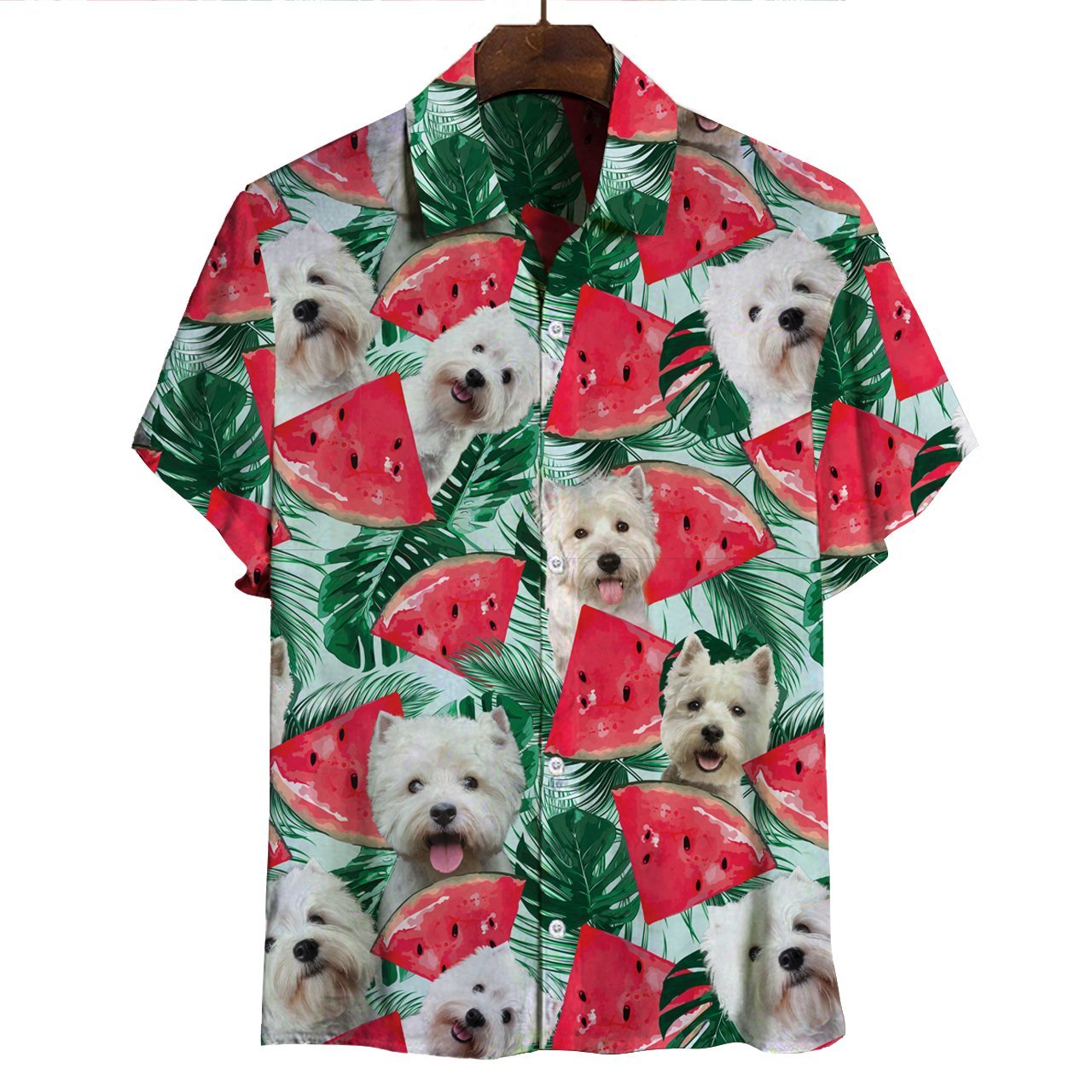 West Highland White Terrier - Hawaiian Shirt