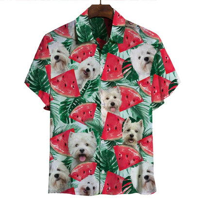 West Highland White Terrier - Hawaiian Shirt