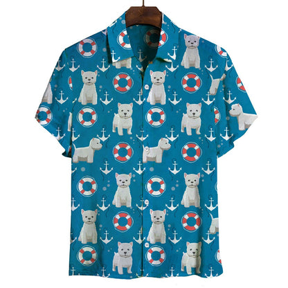 West Highland White Terrier - Hawaiian Shirt