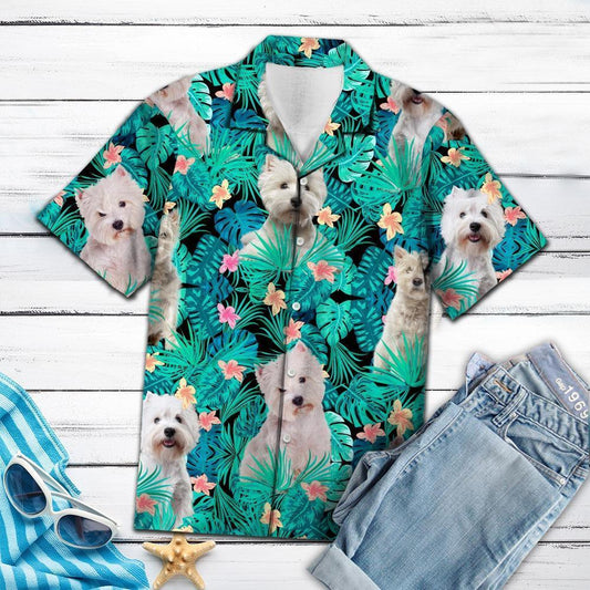 West Highland White Terrier Hawaiian Shirt 131