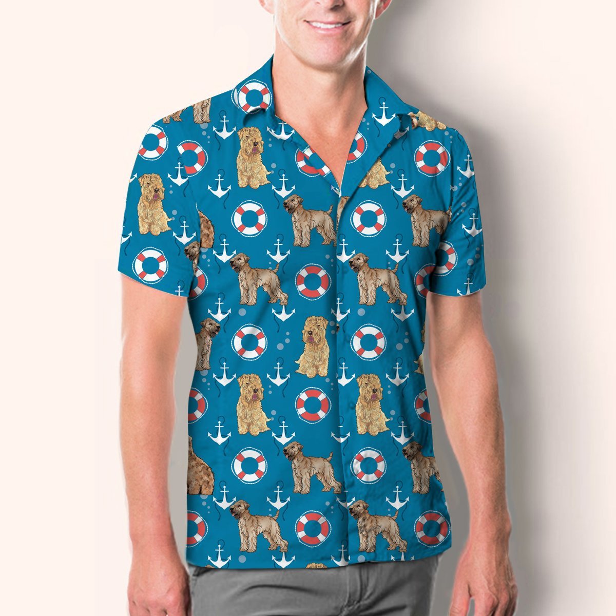 Wheaten Terrier - Hawaiian Shirt