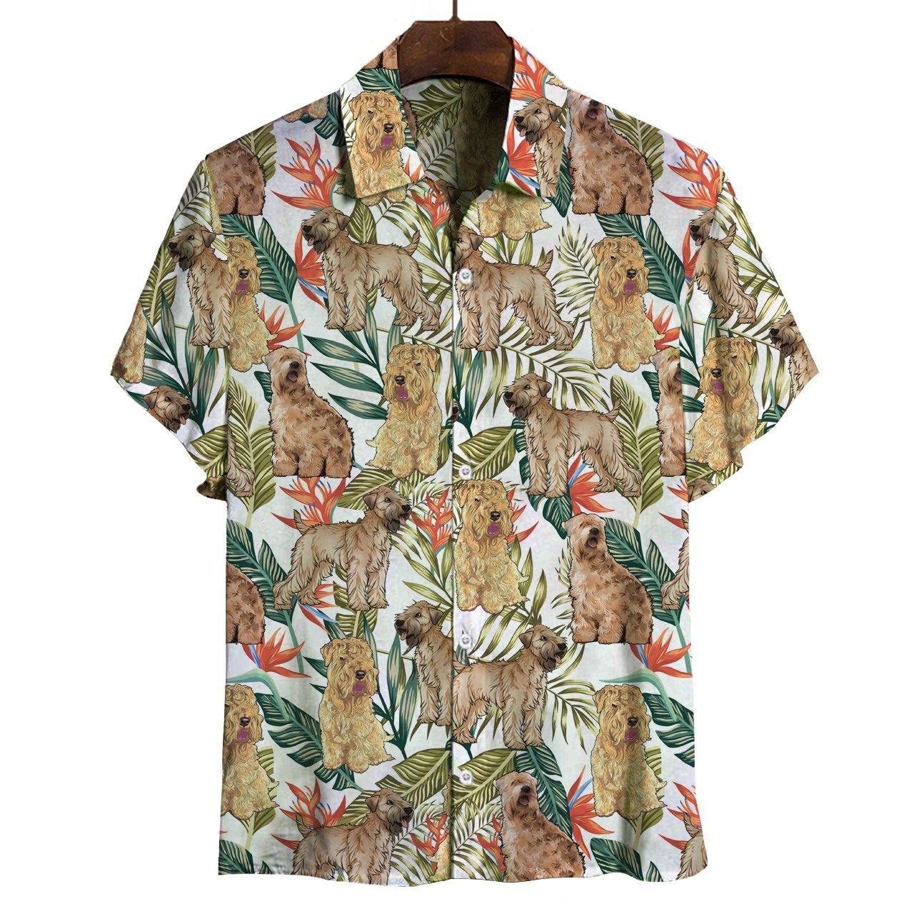 Wheaten Terrier - Hawaiian Shirt