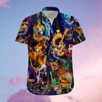 Whisky Hawaiian Shirt | For Men & Women | Adult | HW7291