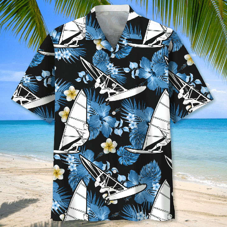 Windsurfing Natute Hawaiian Shirt | For Men & Women | Adult | HW9676