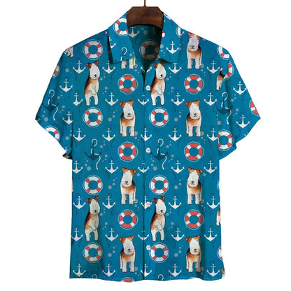 Wire Fox Terrier - Hawaiian Shirt