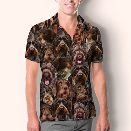 You Will Have A Bunch Of German Wirehaired Pointers - Shirt Hawaiian