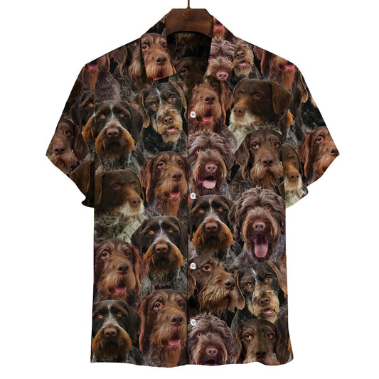 You Will Have A Bunch Of German Wirehaired Pointers - Shirt Hawaiian