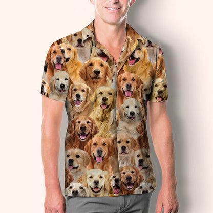 You Will Have A Bunch Of Golden Retrievers - Shirt Hawaiian