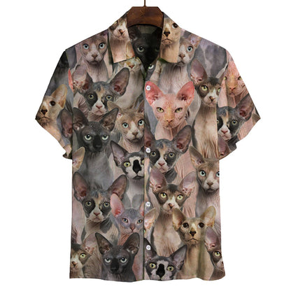 You Will Have A Bunch Of Sphynx Cats - Shirt Hawaiian