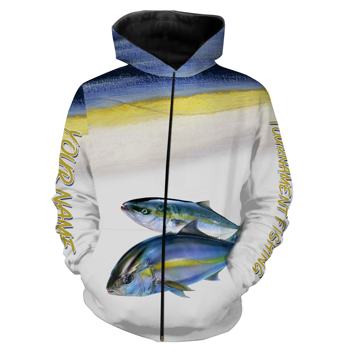 Amberjack tournament fishing customize name all over print shirts personalized gift NQS180