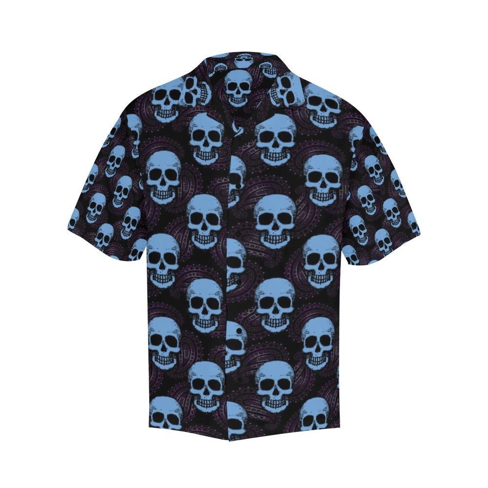 Skull Print Design 2 Hawaiian Shirt