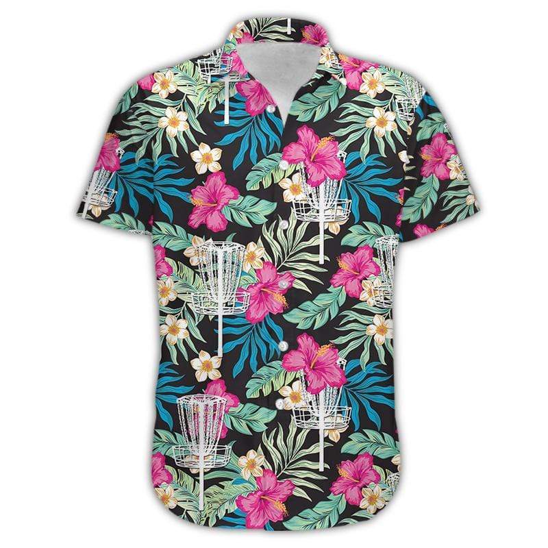 Hawaiian Aloha Shirts Disc Golf Hibiscus