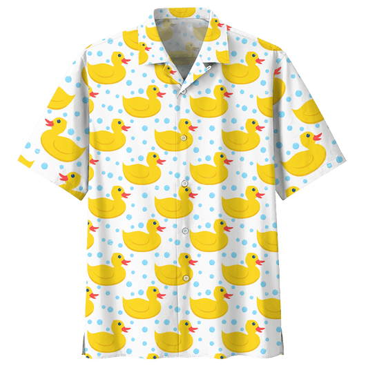 Duck  White Awesome Design Unisex Hawaiian Shirt For Men And Women Dhc17063668