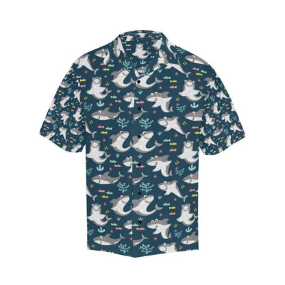 Shark Print Design Hawaiian Shirt