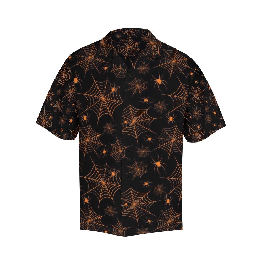 Spider Web Print Design Hawaiian Shirt
