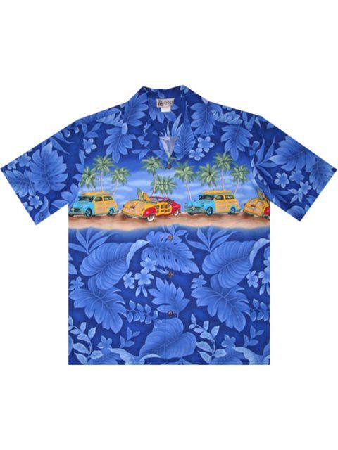 Beach Trip Blue Unique Design Hawaiian Shirt Dhc1806972