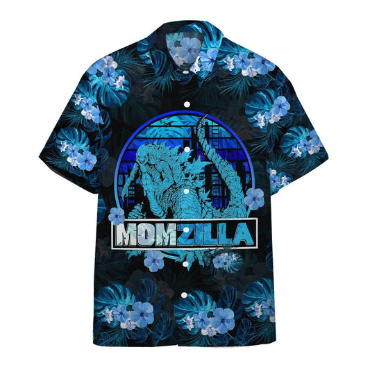  3D Momzilla Mother Day Hawaii Shirt