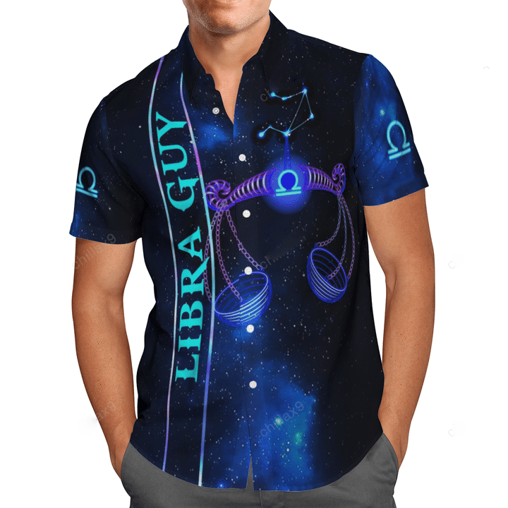 Libra Guy The Legend Zodiac Hawaiian Aloha Shirt #H