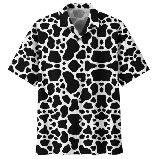 Cow  Black Nice Design Unisex Hawaiian Shirt For Men And Women Dhc17063768