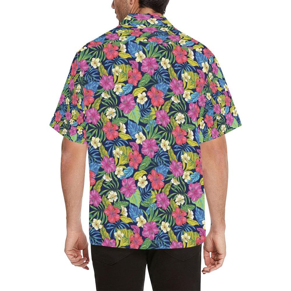 Hibiscus Print Design Hawaiian Shirt