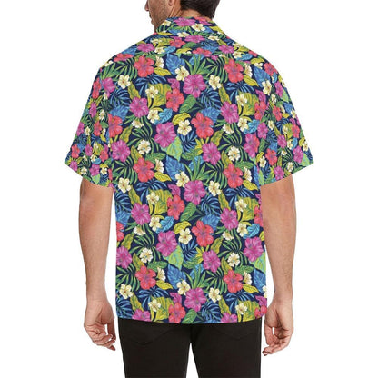 Hibiscus Print Design Hawaiian Shirt