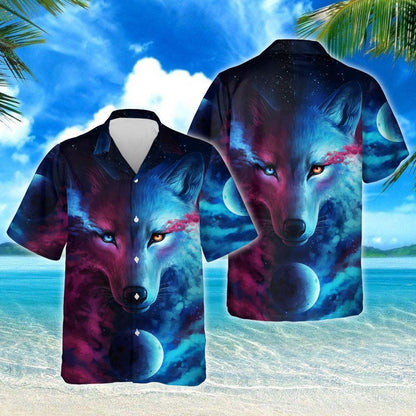 Wildlife Wolf Hawaiian Shirt Trl604Hw