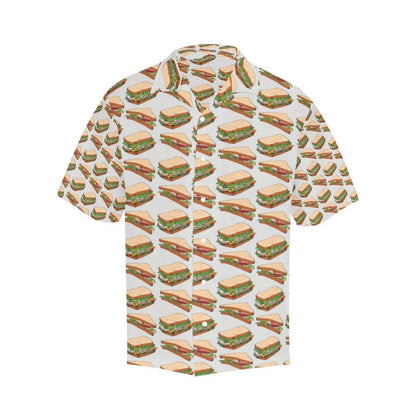 Sandwich Print Design Hawaiian Shirt