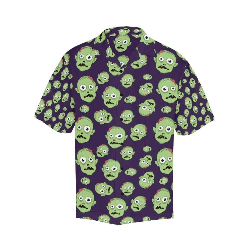 Zombie Print Design Hawaiian Shirt